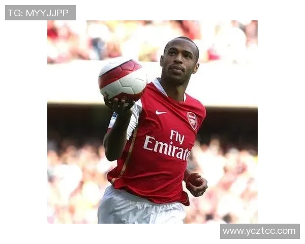 足球巨星亨利的卡通头像展现了他独特魅力与风采的艺术创作